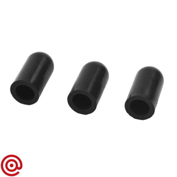 Black Rubber Automotive Vacuum Caps