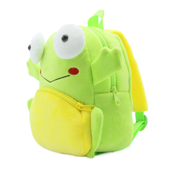 Frog Plush Toddler Backpack 3