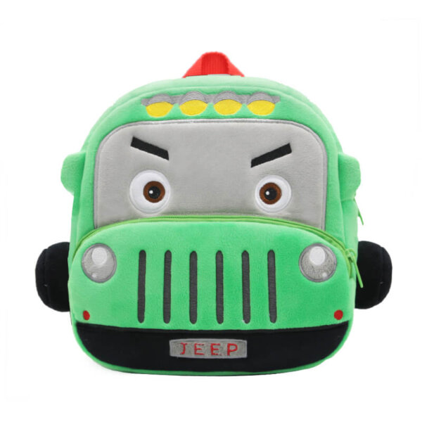 Jeep Car plush backpack 4