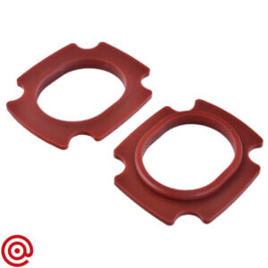 Industrial Electrical Red Silicone Rubber Gaskets