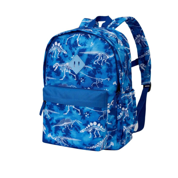Tie Dye Dinosaur preschool backpack 1