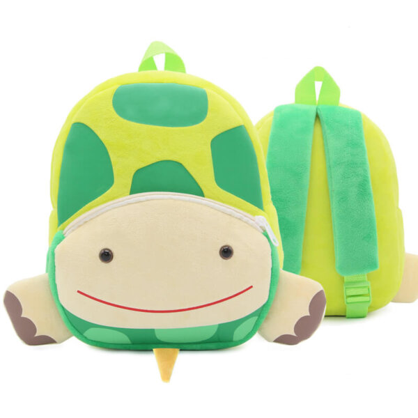 turtle Plush Toddler Backpack 1